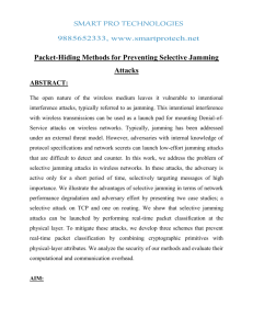 Packet-Hiding Methods for Preventing Selective