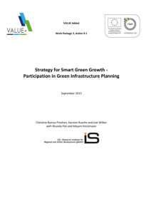 WP3 A9.1 Transnational strategy for green growth