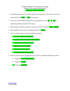 P2 student notes sheet (answer key)