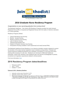 Methodist Residency Program