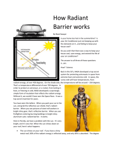 How Radiant Barrier works