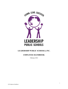 LPS_Employee Handboo.. - Leadership Public Schools
