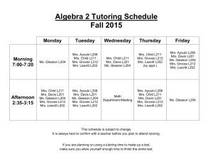 File - Algebra 2 with Mrs. Child