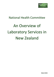 An Overview of Laboratory Services in New Zealand