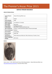 Private Edward Manning William Law