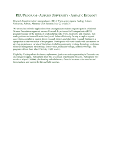 Aquatic Ecology - Plymouth State University