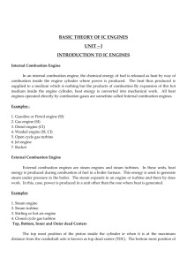 Basic Theory of IC engines