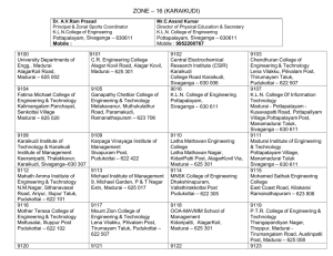 Zone 16 - Anna University