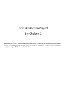 Grass Collection Project - NAAE Communities of Practice