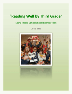 Read Well by Third Grade