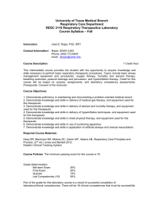 RESC 4165 Advanced Cardiac Life Support