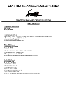 gene pike middle school athletics directions from