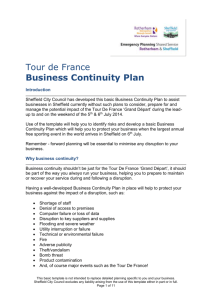 business continuity information