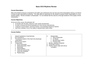 Basic ECG Rhythms Review Course