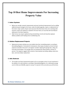 Top 10 Best Home Improvements For Increasing Property Value