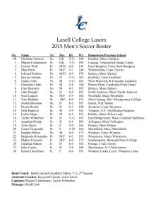 Word Roster - Lasell College