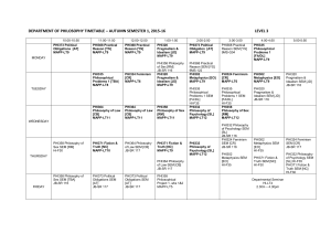 Level 3 Timetable 2015-16