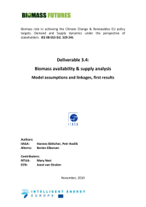 D3.4 - BIOMASS FUTURES