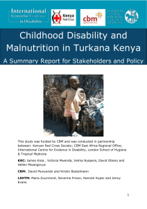 Malnutrition and Disability Report Accessible