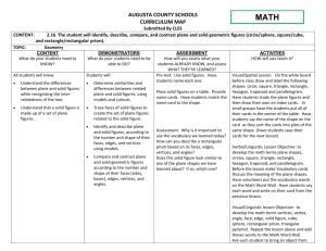 Math SOL 2.16 - Augusta County Public Schools