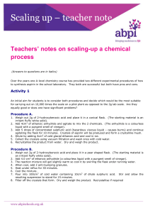 Scaling Up - Teacher Notes - ABPI