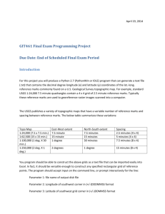 GIT461 Final Exam Programming Project