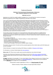 Postdoctoral Researcher Multiscale, Thermomechanical