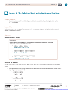 Grade 6 Mathematics Module 4, Topic A, Lesson 3