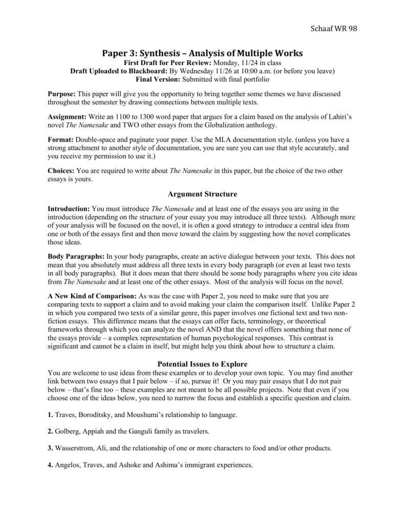 English Language Essay Topics Environmental Science Essay also Topics For Essays In English Paper Schaaf Essay Paper Checker