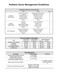 Pediatric Donor Management Made Simple