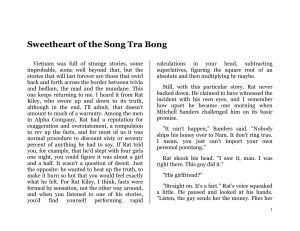 Sweetheart of the Song Tra Bong