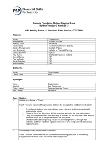 Minutes of steering group meeting 5 March 2013