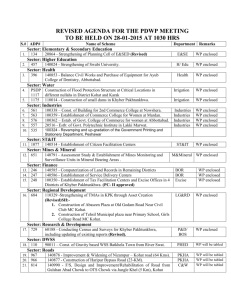 Attachment - Government of Khyber Pakhtunkhwa