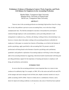 Working Paper: Happiness/Meaning in Accounting