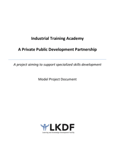 model project document