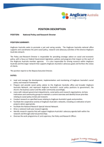 Position Description and Selection Criteria