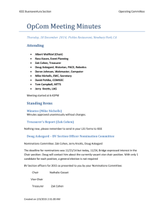 2014-12 OpCom Minutes - IEEE Buenaventura Section
