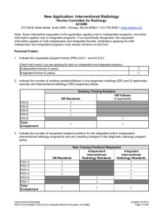 Interventional Radiology