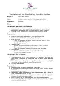 Teaching Assistant - After School Club & Individual Carer