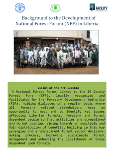 BACKGROUND - National Forest Forums