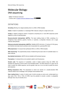 molecular_dna_sequencing_definitions