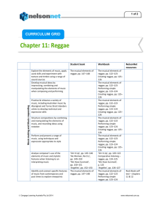Chapter 11 Curriculum grid