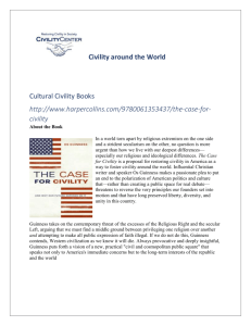 Books - National Civility Center
