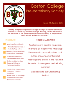 Veterinary School Profile