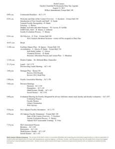 I.30 Duty Day Agendas FA11