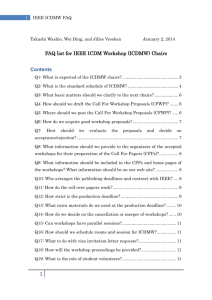 IEEE ICDMW FAQ