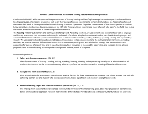 Common Course Assessment