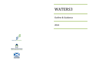 WATERS3 - Scottish Enterprise