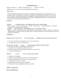 Food Services Manager Sample Resume