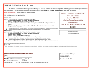 2014 IAP Fall Seminar - Indiana Association of Pathologists